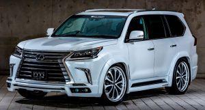 Аэродинамический обвес MzSpeed для Lexus LX570 LX450d 2016- (оригинал, Япония)